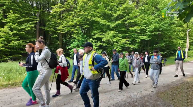 Ponad 11 kilometrów marszu. Dawcy krwi pokazali moc [WIDEO]