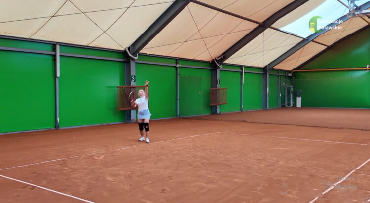 Tenis w wydaniu lekarskim w Puławach [WIDEO]