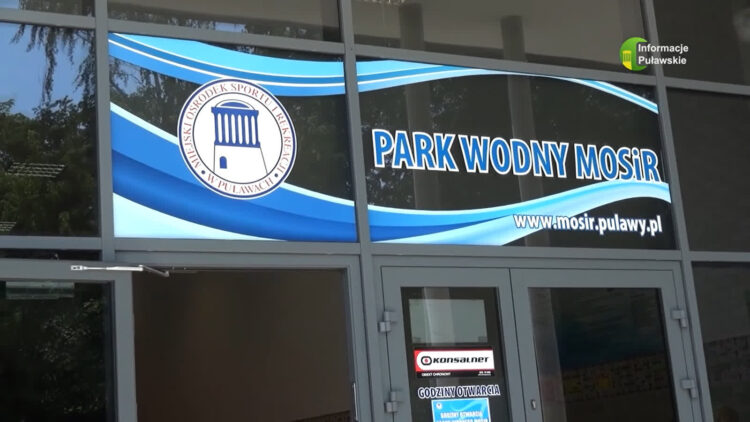 Park wodny MOSiR w Puławach krócej otwarty. Zmiana godzin od poniedziałku