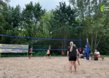 20 zawodników na puławskiej Marinie. Ostatnia plażówka za nami [WIDEO]