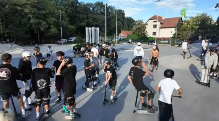Widowiskowe triki na puławskim skateparku. Za nami Scoot Battle [WIDEO]