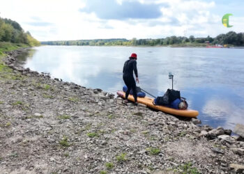 Pieszo przez Wisłę. Projekt Wischła z przystankiem w Puławach [WIDEO]