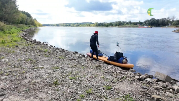 Pieszo przez Wisłę. Projekt Wischła z przystankiem w Puławach [WIDEO]