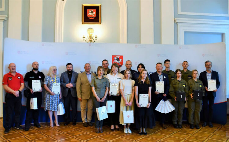Rowerzyści z Powiatu Puławskiego nagrodzeni