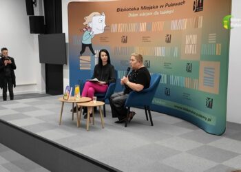 Dorota Wellman w puławskiej Mediatece. Rozmowa o „Afterparty” [WIDEO]