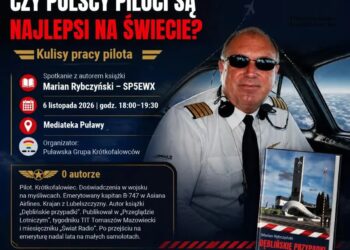 Od myśliwców po Boeinga 747. Puławska Grupa Krótkofalowców zaprasza na spotkanie z pilotem Marianem Rybczyńskim